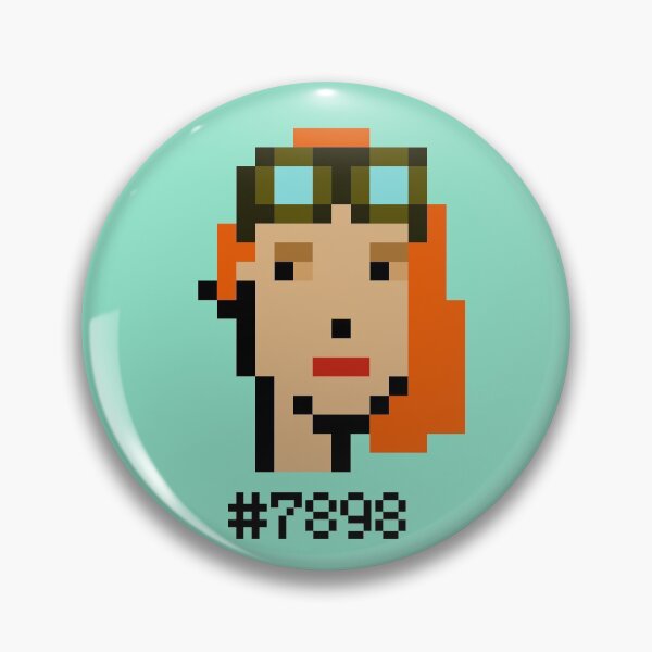 Item preview, CryptoPunks #7898 designed and sold by hodlerbrothers.