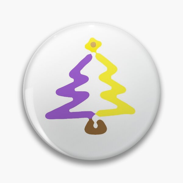 Item preview, Non-Binary Christmas Tree designed and sold by PansWorld.