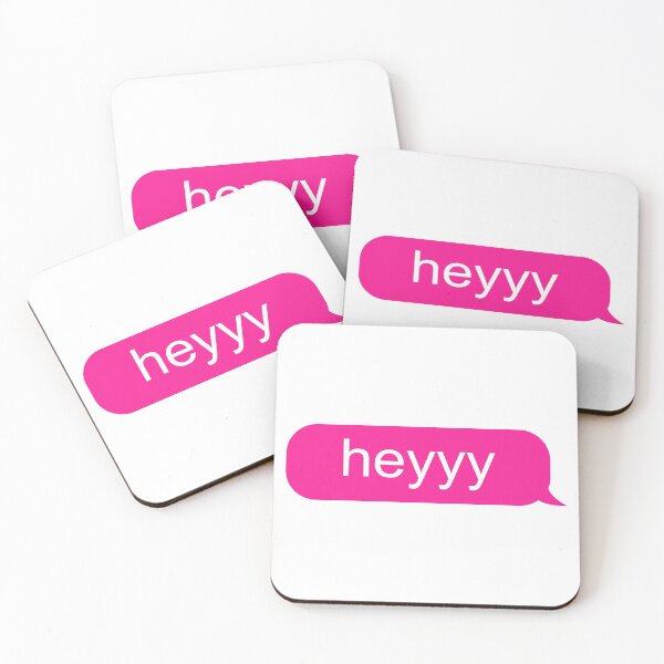 Item preview, Heyyy Text Message designed and sold by ind3finite.