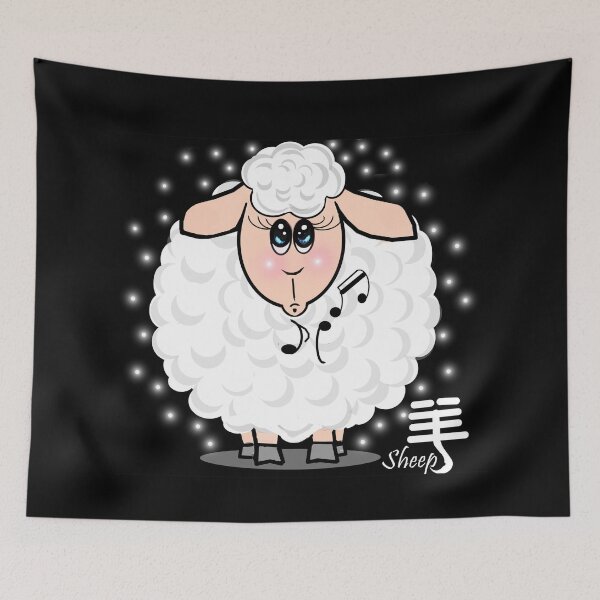 Item preview, Sheep - whistling designed and sold by Shirley cute art .