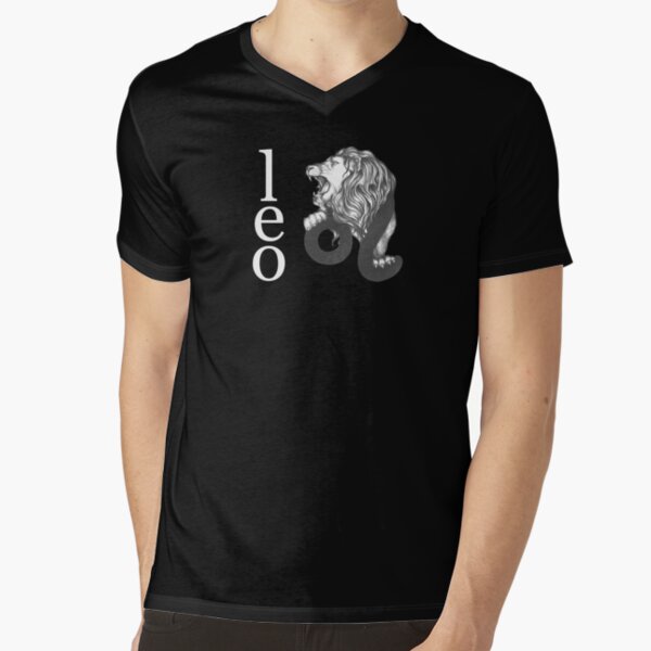 Astrological Sign Leo V-Neck T-Shirt