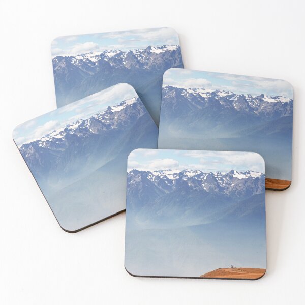 Item preview, Hikers On Hurricane Ridge designed and sold by Alex Preiss.