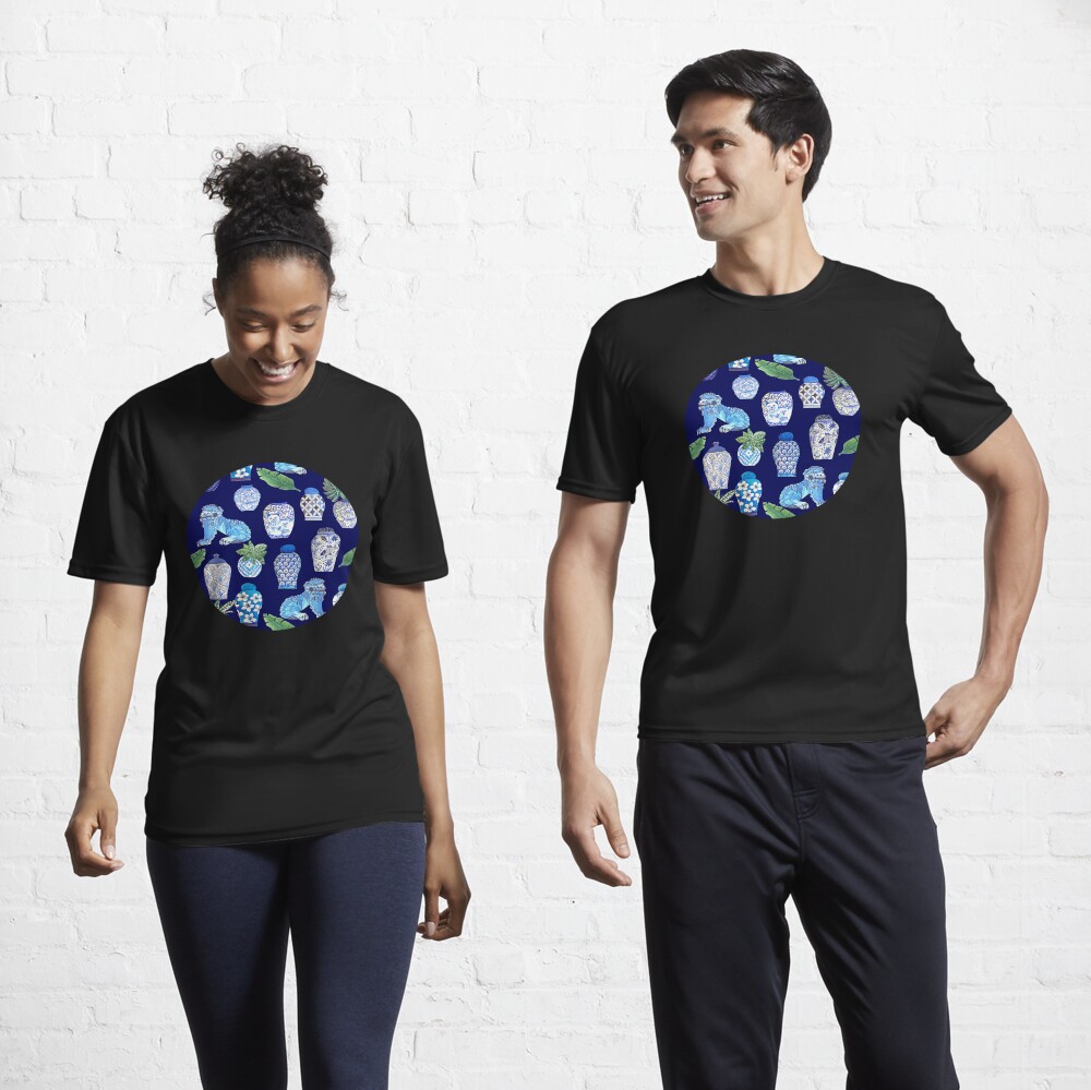 Vista previa del artículo con la obra «Camiseta deportiva», diseñado y vendido por MagentaRose.