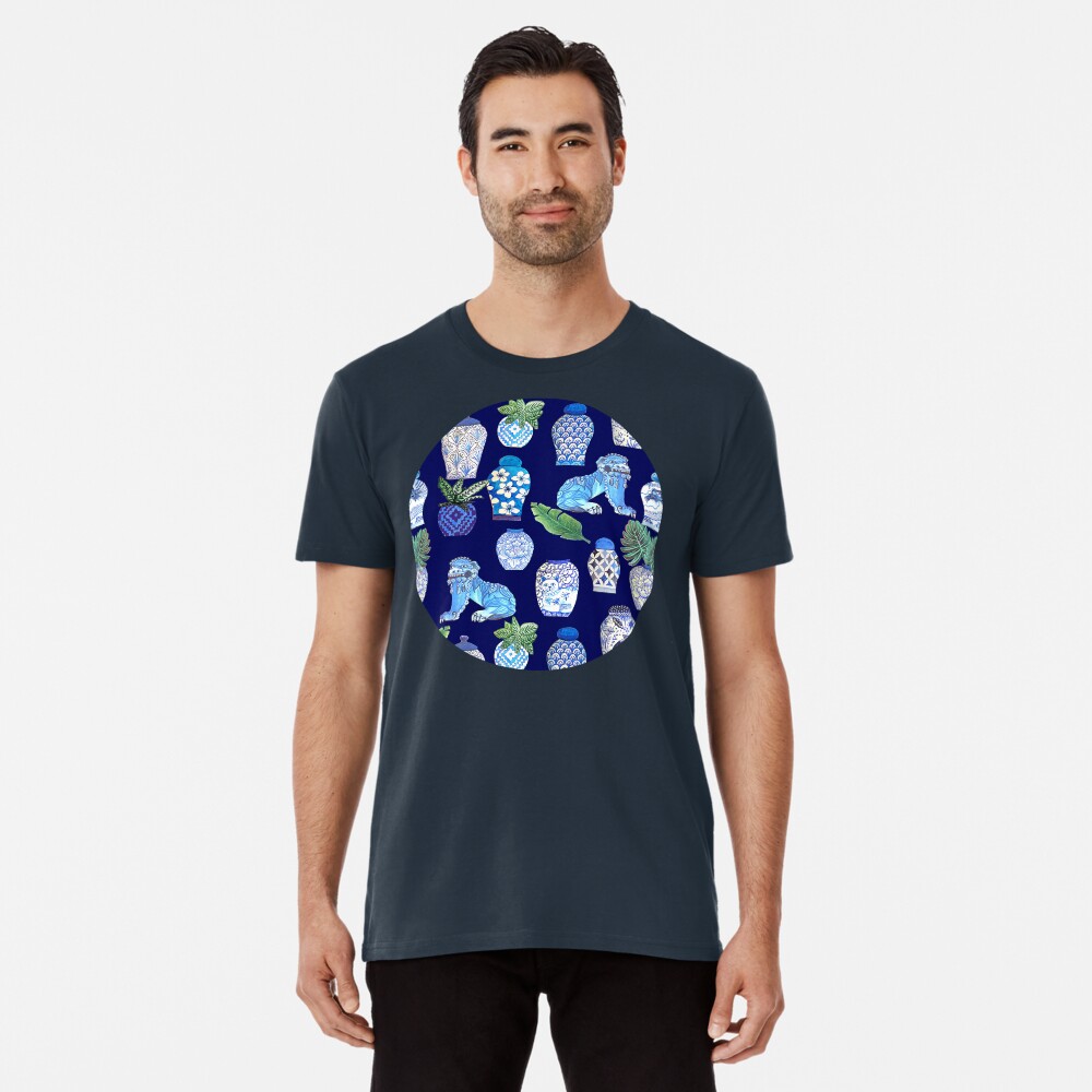 Vista previa del artículo con la obra «Camiseta premium», diseñado y vendido por MagentaRose.