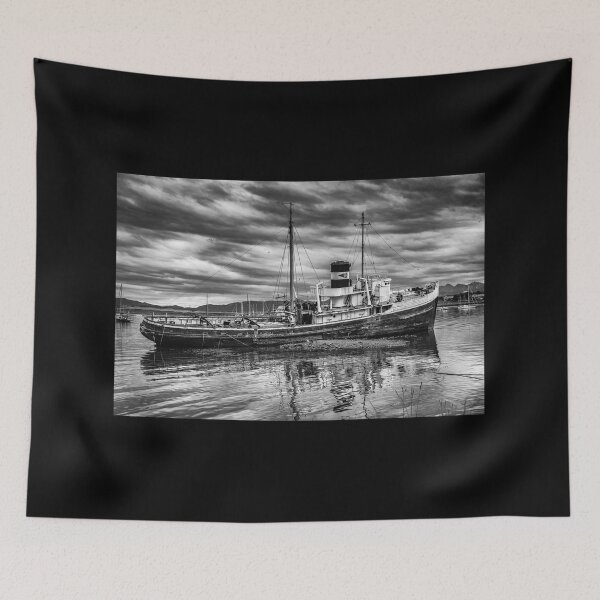 Item preview, St.Christopher, Ushuaia - black and white designed and sold by Lyl Dil Creations.