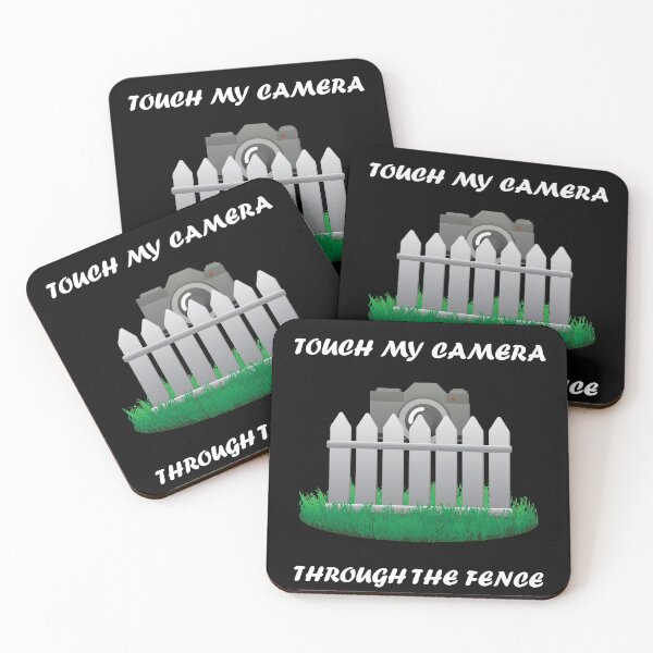 Item preview, Touch My Camera Through The Fence (Black) designed and sold by J-Rodian.