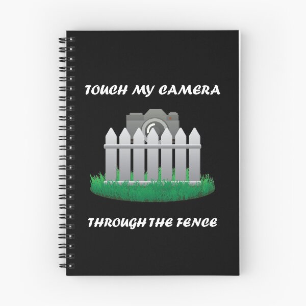 Item preview, Touch My Camera Through The Fence (Black) designed and sold by J-Rodian.