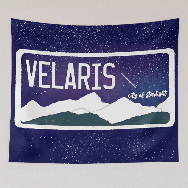 Item preview, Velaris License Plate (ACOTAR) designed and sold by sticktosunshine.