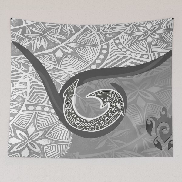Item preview, Hawaiian Tattoo Fish Hook and Honu designed and sold by J Marielle Designs.