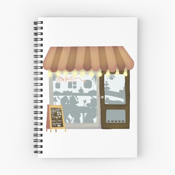 Item preview, Cozy adorable coffee shop entrance! designed and sold by jadefujiwara.