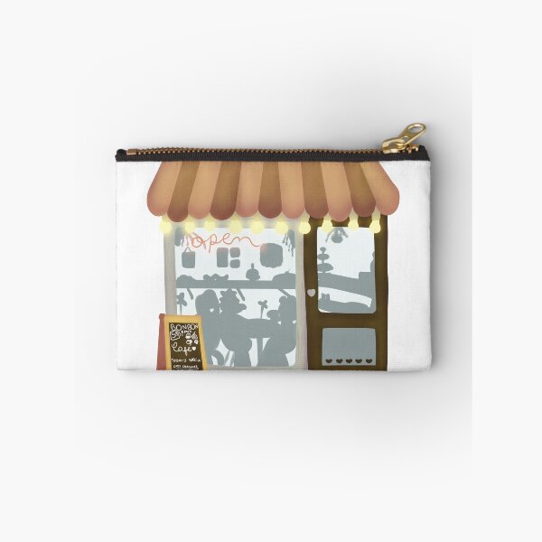 Item preview, Cozy adorable coffee shop entrance! designed and sold by jadefujiwara.