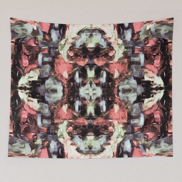 Item preview, Coral Kaleidoscope Tye Dye Floral designed and sold by Designs By YL.