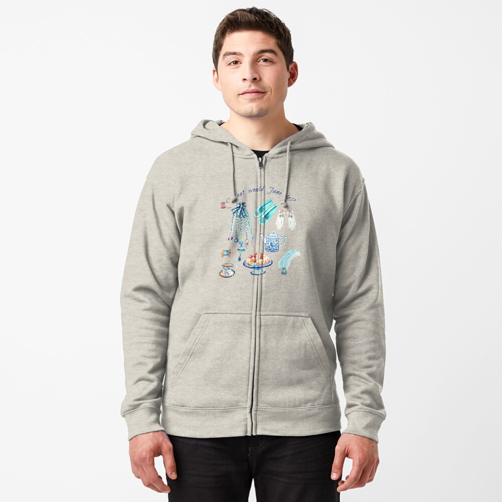 Item preview, Zipped Hoodie designed and sold by MagentaRose.