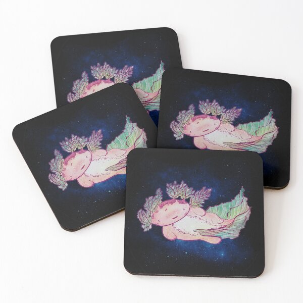 Item preview, Space Axolotl 3 designed and sold by ShailleMaille.