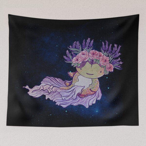 Item preview, Space Axolotl 2 designed and sold by ShailleMaille.