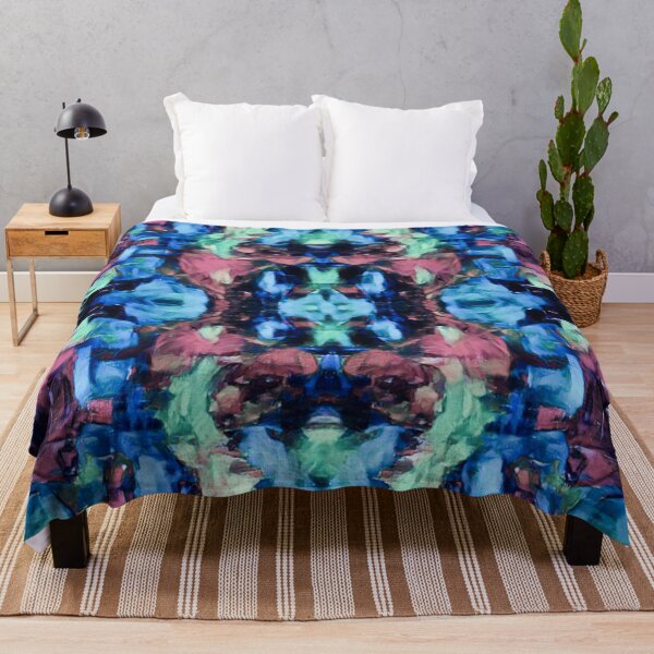 Item preview, Blue Kaleidoscope Tye Dye Floral designed and sold by Designs By YL.