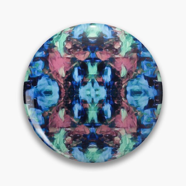 Artikelvorschau, Blaues Kaleidoskop Tye Dye Blumen entworfen und verkauft von Designs By YL.