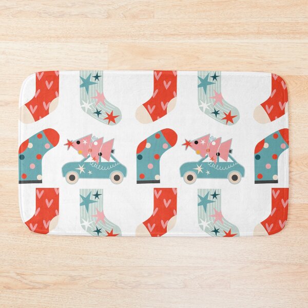 Item preview, Christmas Stockings with Christmas Tree on the Car designed and sold by candyco56.