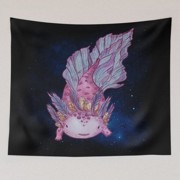 Item preview, Space Axolotl designed and sold by ShailleMaille.