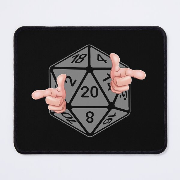 Item preview, Finger Guns AD&D Critical Hit d20 Polyhedral Dice Design designed and sold by Candlewood Museum & Gift Shoppe.