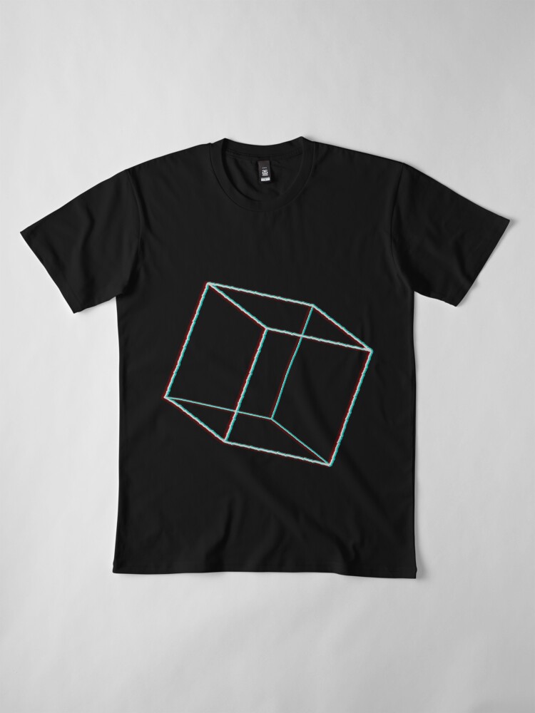 Alternate view of Glitchy Cube Premium T-Shirt