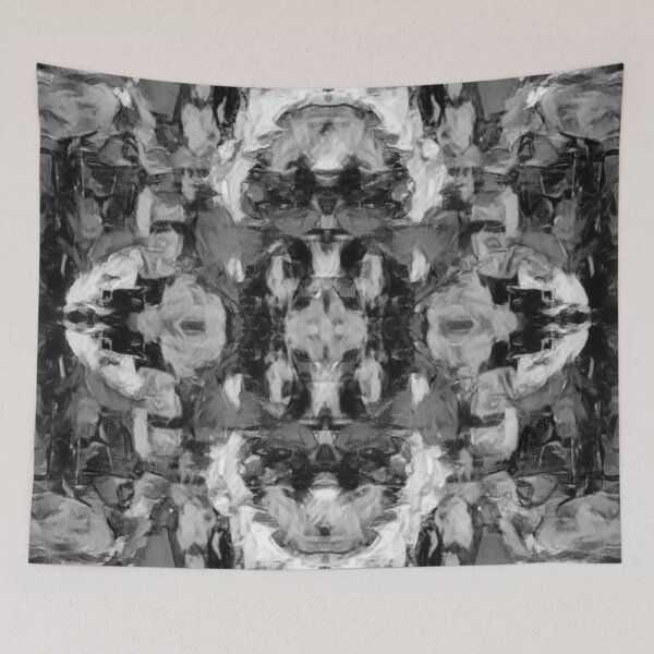 Item preview, Grey Kaleidoscope Tye Dye Floral designed and sold by Designs By YL.