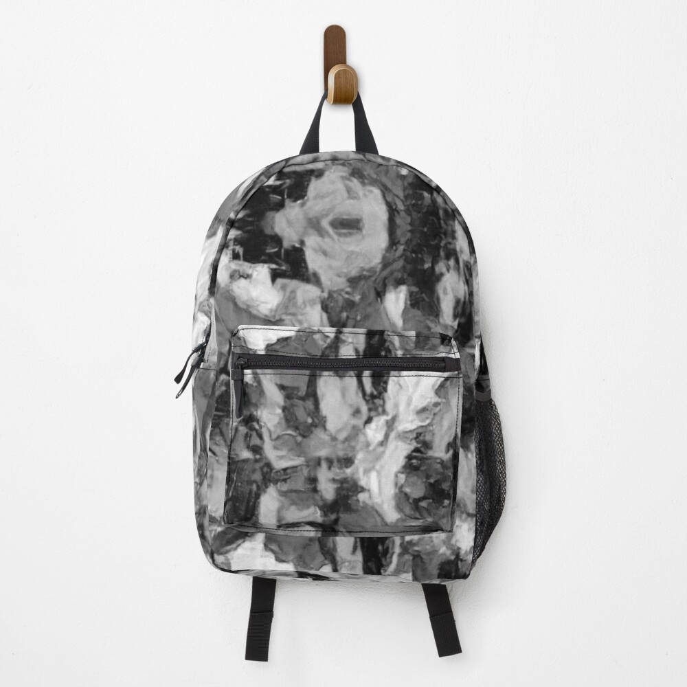 Discover Grey Kaleidoscope Tye Dye Floral Backpack