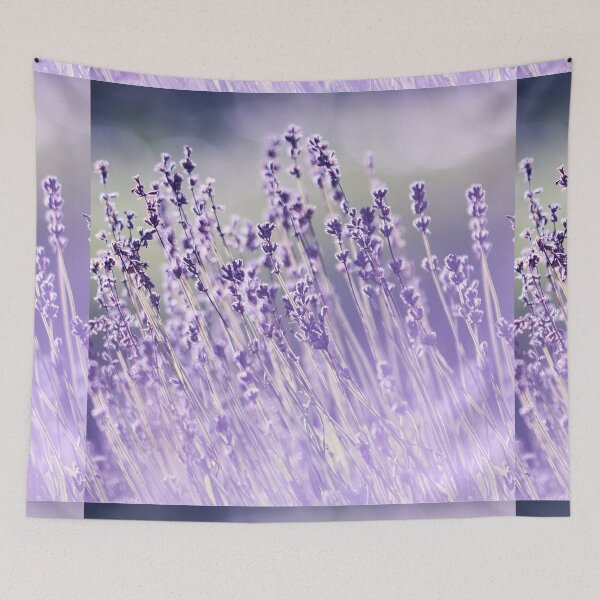 Item preview, Elegant Lavender Flowers. Pale Purple Blooming Lavender Flower designed and sold by silviaol.