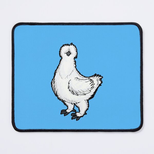 Item preview, Silkie Chicken Sticker  designed and sold by HazelMINNICAN.