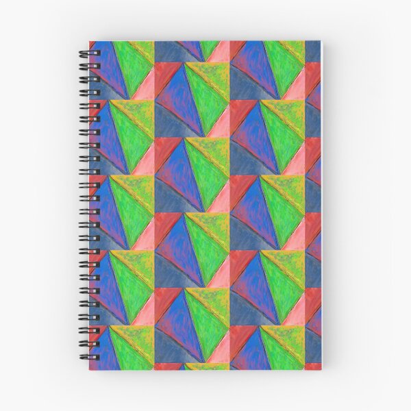 Item preview, Triangles II, a lyrical colour field abstract painting designed and sold by thalasson.