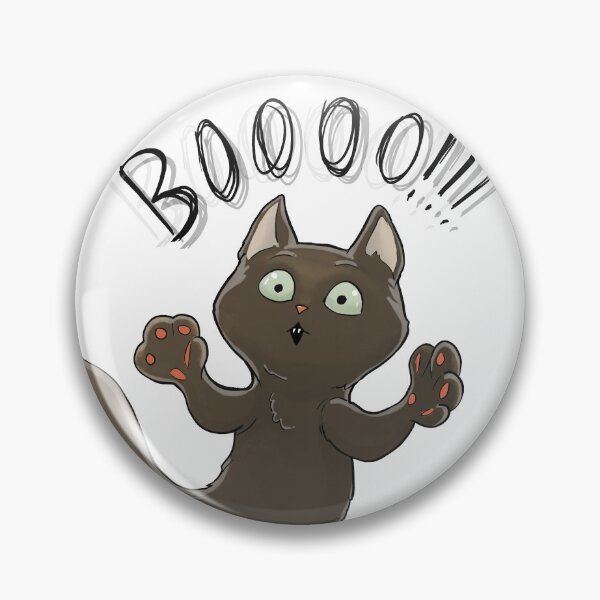 Item preview, Ghost cat scares you designed and sold by WhoanaKeli.