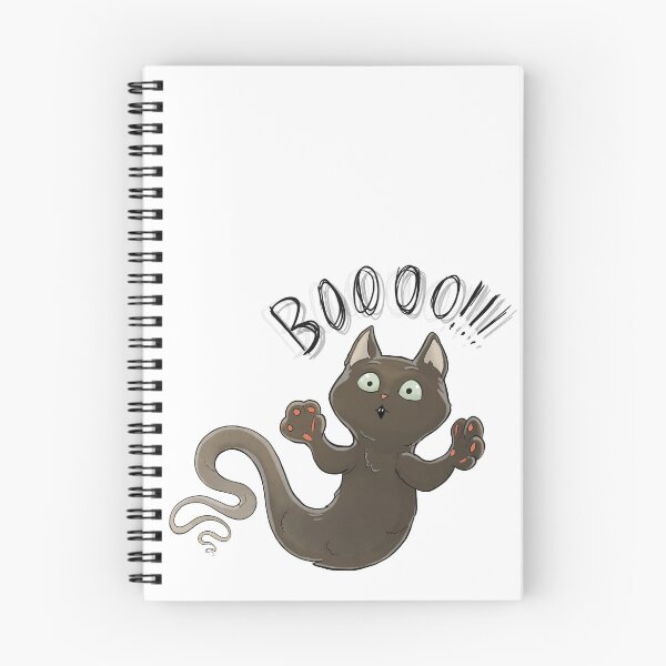 Item preview, Ghost cat scares you designed and sold by WhoanaKeli.