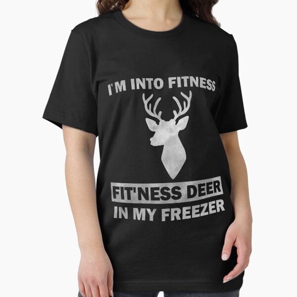 Item preview, I'm Into Fitness Fit'Ness Deer In My Freezer Funny Hunter  designed and sold by Quickhappy.