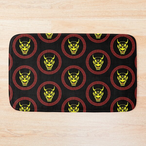 Item preview, SINISTER PORTRAIT OF A YELLOW DEMON HEAD  designed and sold by MrCreativeArts.