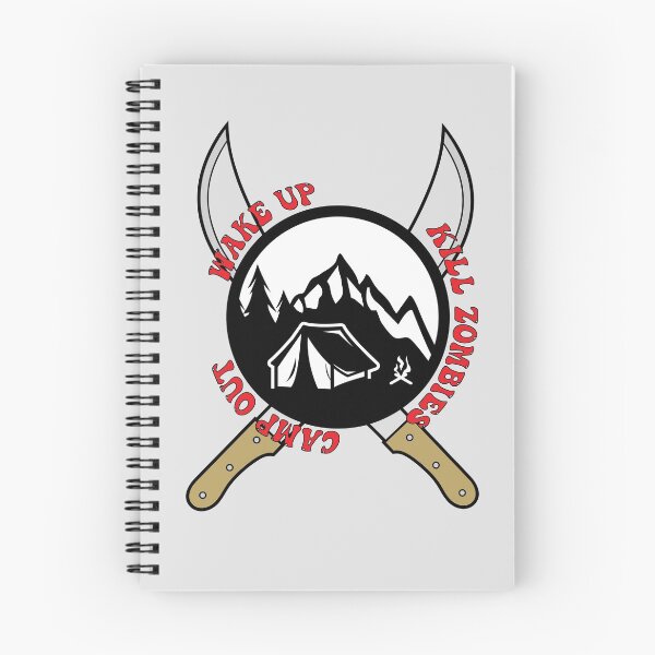 Item preview, Wake Up. Kill Zombies. Camp Out designed and sold by Mrspink16.