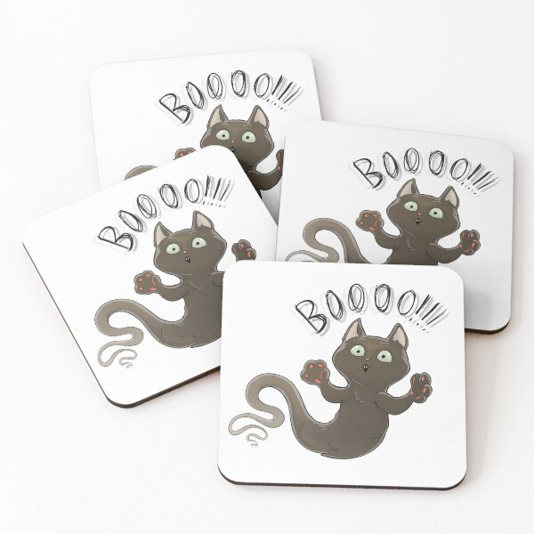 Item preview, Ghost cat scares you designed and sold by WhoanaKeli.