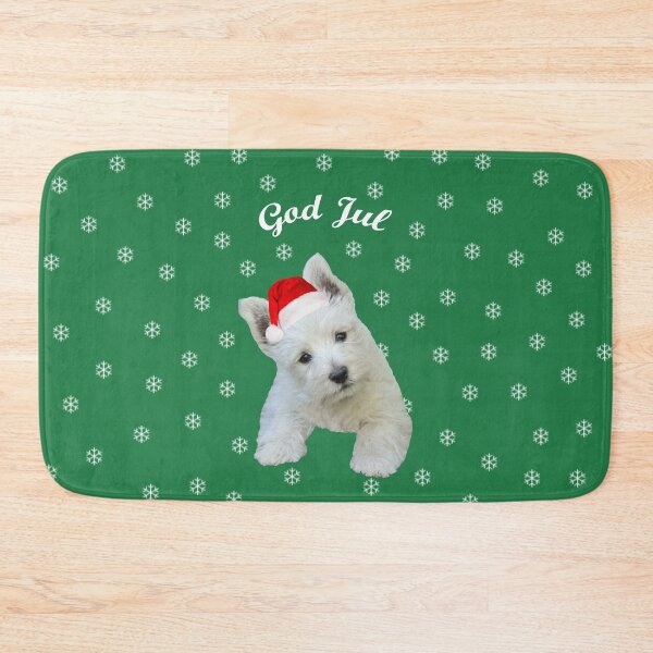 Item preview, God Jul Westie designed and sold by quentinjlang.