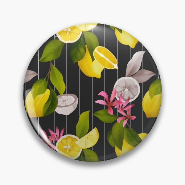 Item preview, Lemons Blk designed and sold by Vinita Upadhya.