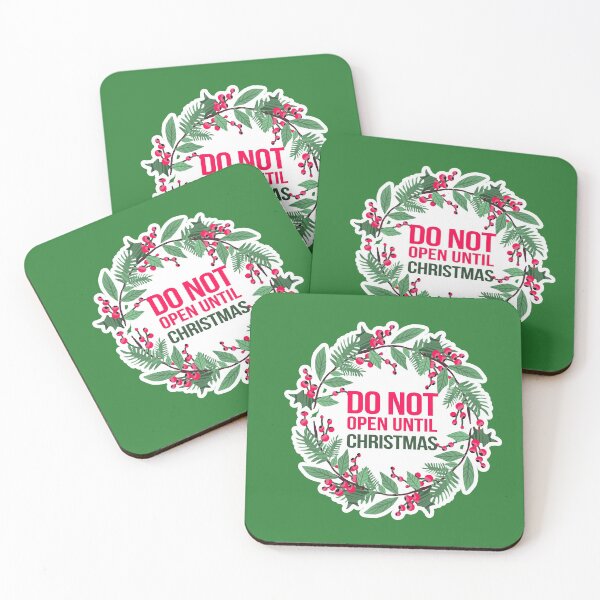 Item preview, Do not open until Christmas designed and sold by DarrriaDesign.
