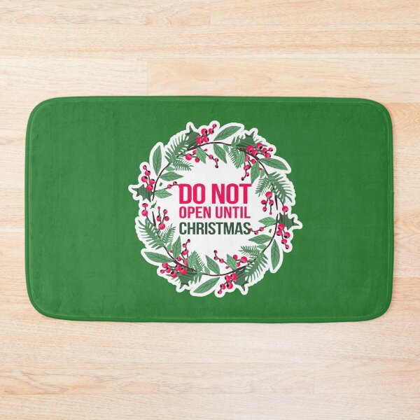 Item preview, Do not open until Christmas designed and sold by DarrriaDesign.