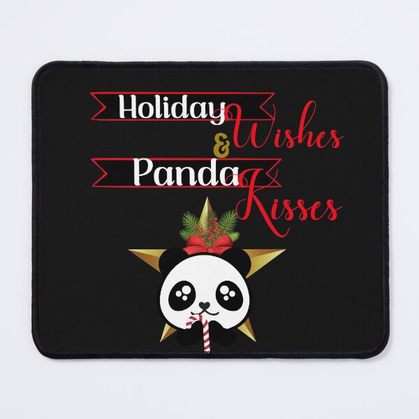 Item preview, Holiday Wishes & Panda Kisses Cute Animal Friendly Panda designed and sold by Wheeler-Styl3.