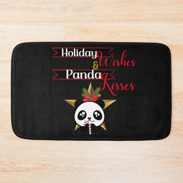 Item preview, Holiday Wishes & Panda Kisses Cute Animal Friendly Panda designed and sold by Wheeler-Styl3.