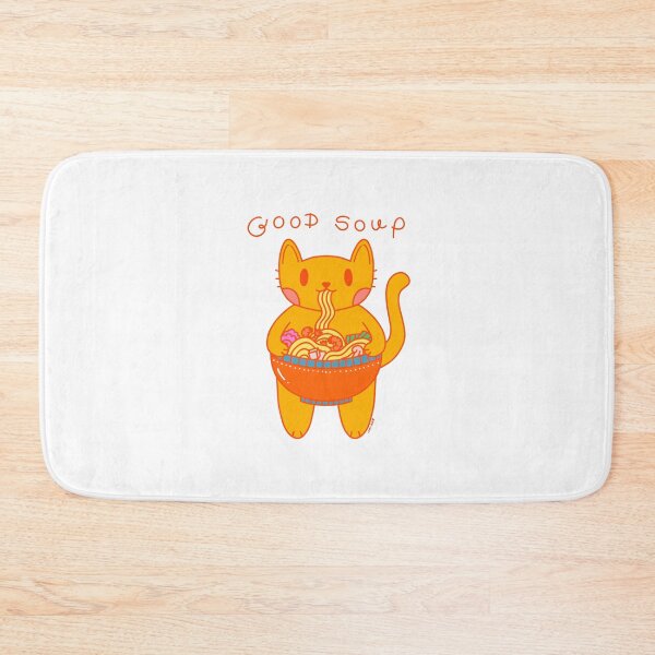Item preview, Good Soup Cat designed and sold by Jennie Mahoney.