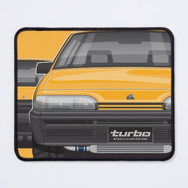 Item preview, VL Turbo BT1 - canary yellow designed and sold by mtsala illustrations.