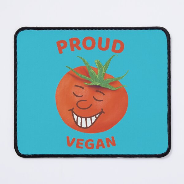 Item preview, Tomato Proud Vegan, cute cartoon character designed and sold by Crystal Raymond.