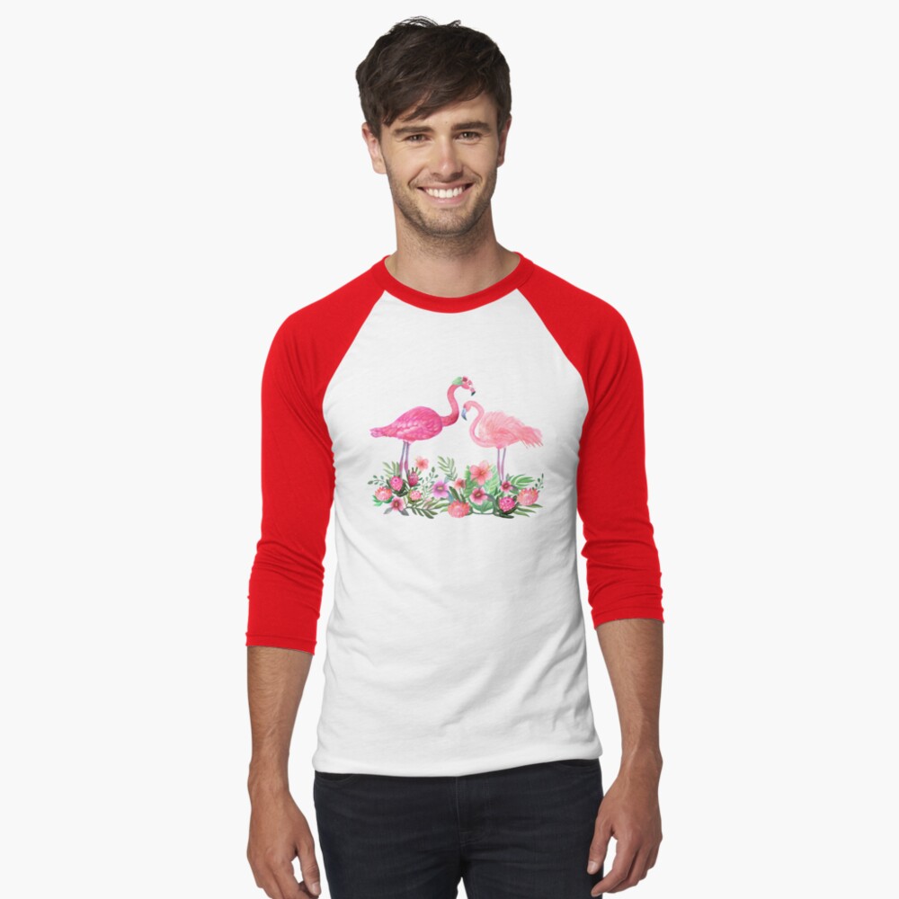 Item preview, Baseball ¾ Sleeve T-Shirt designed and sold by MagentaRose.