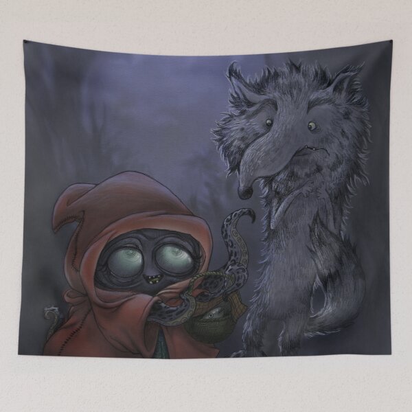 Item preview, Bad Wolf Meets Little Red designed and sold by Ma. Luisa Gonzaga.