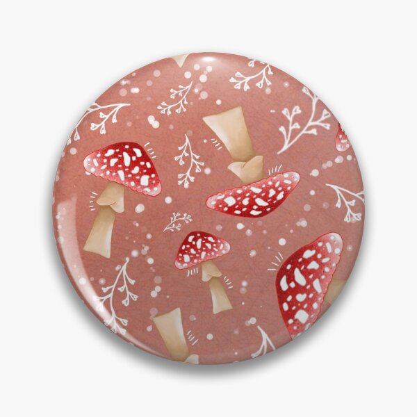 Item preview, Mushroom Pattern designed and sold by marmontoast.