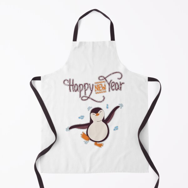 Item preview, Cute Happy Penguin Singing Happy New Year 2022 designed and sold by Dragan Kitic.