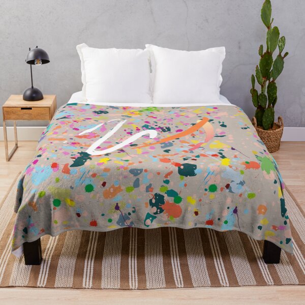 Item preview, Paint Splash Pintura abstracta de acuarela original - Colores mixtos brillantes y pastel designed and sold by silviaol.